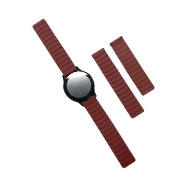 Imagem de Pulseira Magnética De Silicone 20/22mm Para Huami AMAZFIT BIP GTR 4/3/