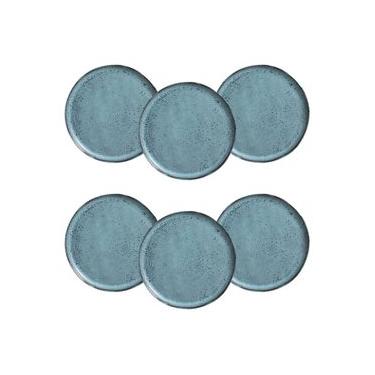Imagem de Conjunto de Pratos para Pão Porto Brasil Bio Night Sky - 6 Peças