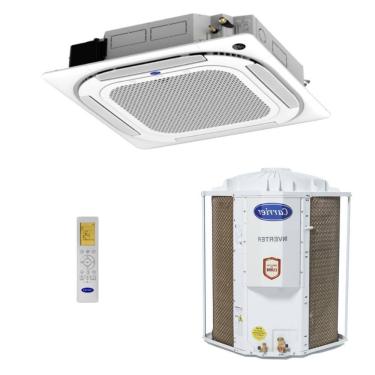 Imagem de Ar-Condicionado Split Cassete Inverter 4 Vias Carrier Connect 18.000 BTUs R-32 Só Frio 220V Monofásico