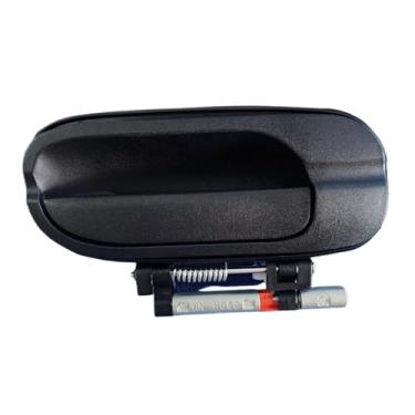 Imagem de Maçaneta externa da porta compatível com Nissan Sentra 2000-2006, traseira esquerda e direita, textura preta(Left)