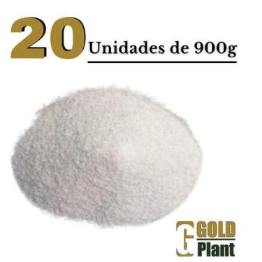 Imagem de Areia branca artesanato decoração vaso terrario 18 kg - Gold Plant