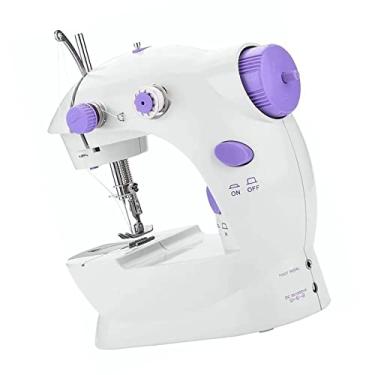 Imagem de HEEPDD Mini Máquina de Costura, Máquinas de Costura de Infantil de Aço Com Luz LED para Iniciantes Em Viagens Domésticas Projetos DIY Mini de, ABS Portátil e Inoxidável