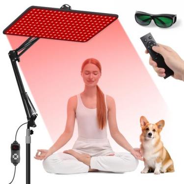 Imagem de Lâmpada de terapia de luz vermelha Morfone 660nm 850nm 940nm Wireless