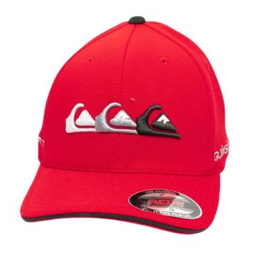 Imagem de Boné Quiksilver Emb Three Vermelho, P, Red