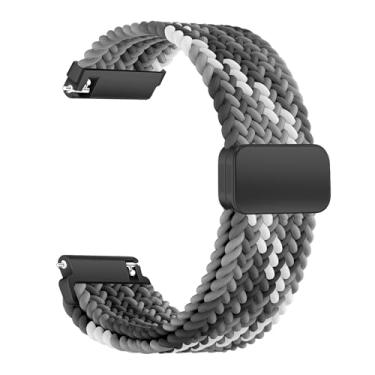 Imagem de Pulseira para relógio inteligente ID208 Plus, pulseira elástica de 22 mm para smartwatch Fitpolo/Quican/Aeac/Tensky ID208 Plus, pulseiras elásticas de nylon macio para mulheres e homens