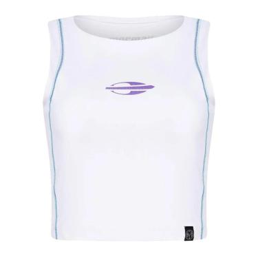 Imagem de Top Mormaii Cropped Beach Tennis Vitoria Marchezini Branco Feminino-Feminino