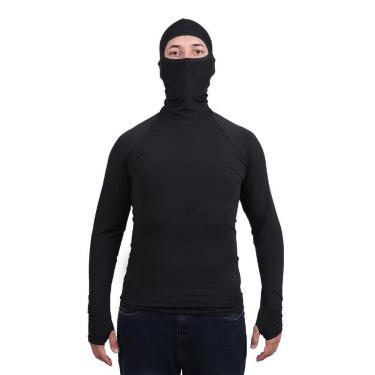 Imagem de Camisa Segunda Pele Termica P/ Motociclista Uv 50 Entregador-Unissex