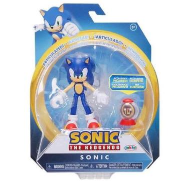 Imagem de Boneco Articulado Sonic de 9CM com Acessorio Sonic SUNNY 4224