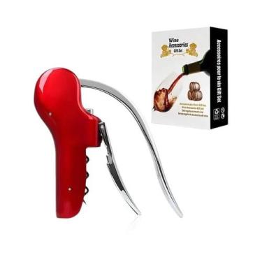 Imagem de Abridor De Vinho Profissional Fácil Para Servidores, Bartenders E Uso 