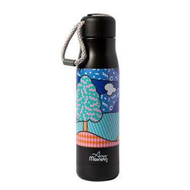 Imagem de Copo Térmico de Viagem Inox 590 ml Any Morning Thermos, Preto