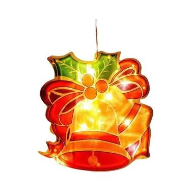 Imagem de Lâmpadas De Natal LED Coloridas Para Pendurar, Decoração De Parede E J