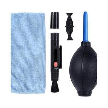 Imagem de Kit De Limpeza Para Câmeras Digitais Canon E Nikon, Soprador De Ar Par