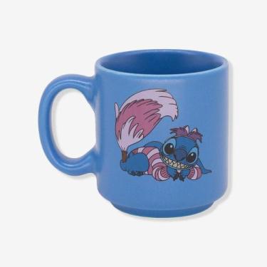 Imagem de Caneca Mini Tina Stitch Gato Risonho - Disney - Zonacriativa