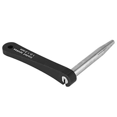 Imagem de HUIOP Suporte de Raio Eficiente, Liga de Alumínio, Adequado para Raios 1,0 Mm - 1,3 Mm, Roda Alinhamento Com Chaves Bico DT, Ferramenta Reparo Raios Roda Diários