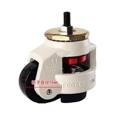 Imagem de Rodízios Industriais De Alta Resistência GD-40F 60F 80F Suporte De Rod