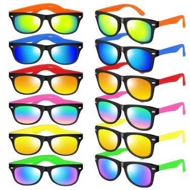 Imagem de Hldgras Pacote Com 36 Óculos De Sol Infantis A Granel, Lembrancinha Festa Infantil, Neon Proteção Uv400, Meninos E Meninas 3 8 Anos, Sacolinha Lembrancinhas, Artigos Aniversário Para Formatura Na Pr