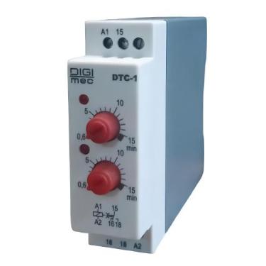 Imagem de Dtc-1 rele tempo ciclico 0,6-15min 220vca digimec