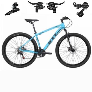 Imagem de Bicicleta Mtb Aro 29 Gti Roma 24v Freio Mecânico Cambios Trocadores Shimano-Unissex