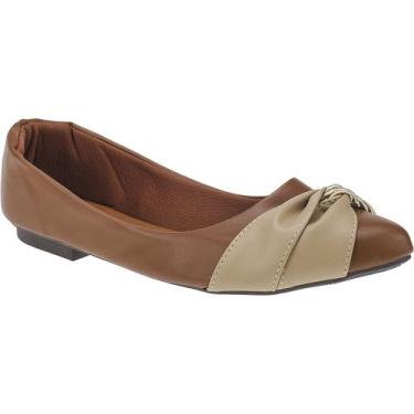 Imagem de Sapatilha Feminina Bico Fino Sapato Mocassim Feminino Calçado Basico S