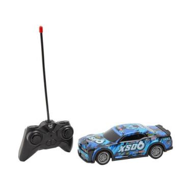 Imagem de Carrinho Controle Remoto Power Light 7 Azul Zippy Toys RC2343 - 9150