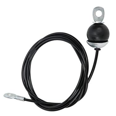 Imagem de Generic Corda de Fio de Aço Resistente para Academia de Ginástica para de Polia de Ginástica Em Casa, Corda de Fio de Cabo de de 5 Mm de Espessura para Tríceps, Bíceps, Músculos das Costas e (2,5