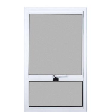 Imagem de Janela Maxim-Ar 1 Secção Bandeira Fixa Inferior Vidro Mini Boreal 120x60cm Topsul Esquadrisul Branco