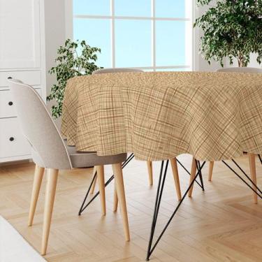 Imagem de Toalha Mesa Térmica + Grossa Premium Cambraia Bg Redonda - Idealiza