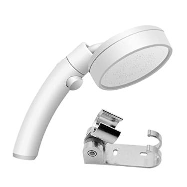 Imagem de AkosOL 1 conjunto de base de chuveiro de mão chuveiro pressurizado cabeça de chuveiro chuveiro de alta pressão cabeça de spray de chuveiro chuveiro spray de água chuveiro banheiro chuveiro Sp