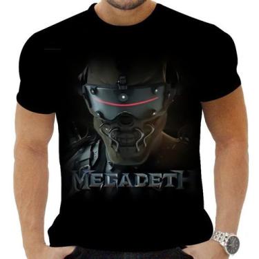 Imagem de Camiseta Camisa Personalizada Rock Metal Megadeth 8 - OBDS, INF 4