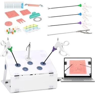 Imagem de Simulador de Treinamento Laparoscópico, Simulador de Laparoscopia, Equipamento de Laparoscopia Treinamento, Compatível para Macos e Android, Windows, não Compatível para IOS e IPad