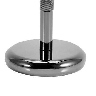 Imagem de Suporte para Ferramenta de Barbear em Nova Liga Rack Quadro Lâmina e Pincéis com Base Pesada Estabilidade Fácil Limpar O