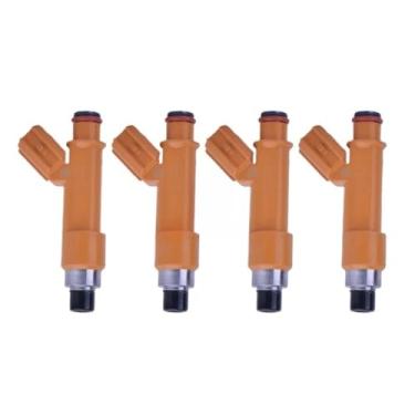 Imagem de 4 peças injetoras de válvula de injeção de motor injetoras de combustível a gasolina, compatível com Toyota Lexus OEM 23209-B9040 23250-B9040