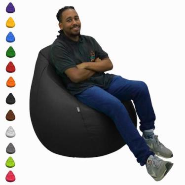 Imagem de Puff Pêra Gigante Redondo Sala Escritório Com Enchimento - Mercadão do