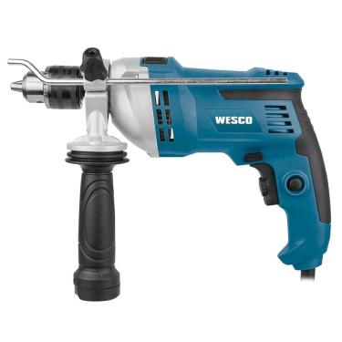 Imagem de  Furadeira de Impacto Wesco 13mm 1.000W 127V WS3176U + Jogo de Bits Com Adaptador Magnético 7 Pçs