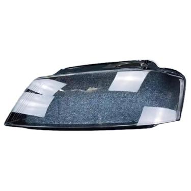 Imagem de Capa transparente para lente do farol dianteiro, compatível com audi a3 8p s-line s3 rs3 2008 2009 2011 2012(1PCS Left Side)