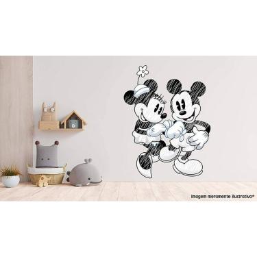 Imagem de Adesivo De Parede Mickey E Minnie Mod22