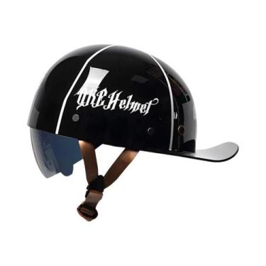 Imagem de Capacete Retro Universal Para Motocicleta, Equipamento De Segurança Pa