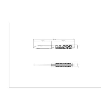 Imagem de Canivete Tramontina Lamina em Aço Inox e Cabo ABS 3 polegada