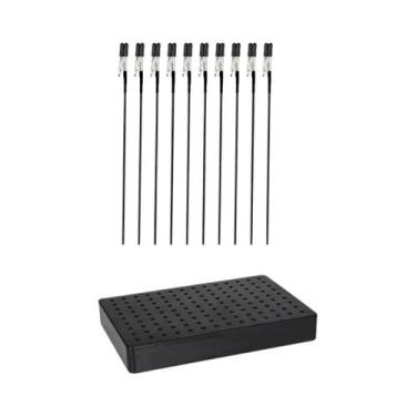 Imagem de Base De Suporte Para Pintura De Modelos Gundam Com 10 Clipes Metálicos