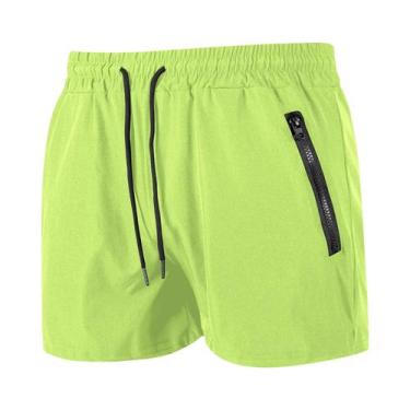 Imagem de Bermudas De Praia Masculinas De Verão Com Forro De Malha, Roupa De Ban
