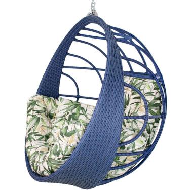 Imagem de Balanço Ninho Suspenso Hungria Azul Dark E Vinales Verde