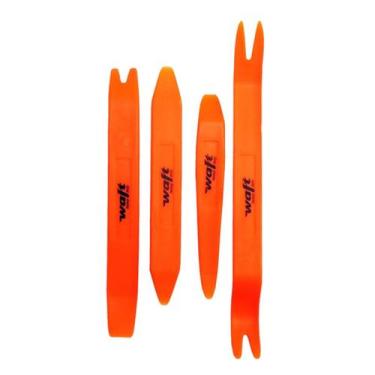 Imagem de Kit espátulas de nylon com 4 peças - WAFT, LARANJA