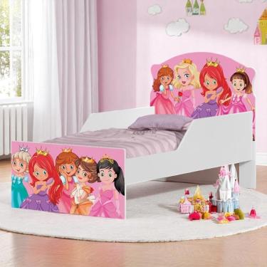 Imagem de Cama Infantil Tick Princesas Com Colchão