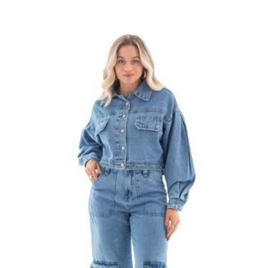 Imagem de Jaqueta Jeans Feminina Arauto-Feminino