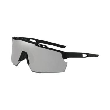Imagem de Óculos De Sol Esportivos Com Proteção UV E Lentes Grandes À Prova De V