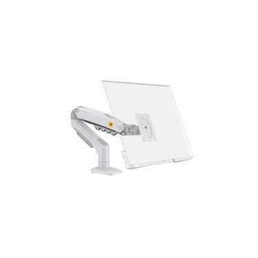 Imagem de Suporte de Mesa Articulado para Monitor de 17" a 32" North Bayou, Ajustes com Pistão a Gás, Branco - F80-XE