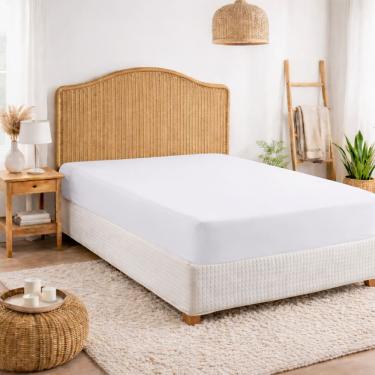 Imagem de Lençol King Micropercal 400 Fios com Elástico – Avulso Qualidade Durabilidade