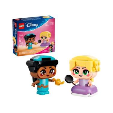 Imagem de LEGO Disney Princesas Mini Jasmine e Rapunzel - 43303 59 Peças