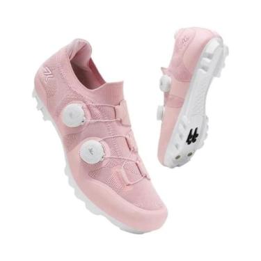 Imagem de Sapatos De Ciclismo Profissionais Unissex Com Clipe SPD Para Bicicleta