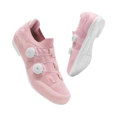 Imagem de Sapatos De Ciclismo Profissionais Unissex Com Clipe SPD Para Bicicleta